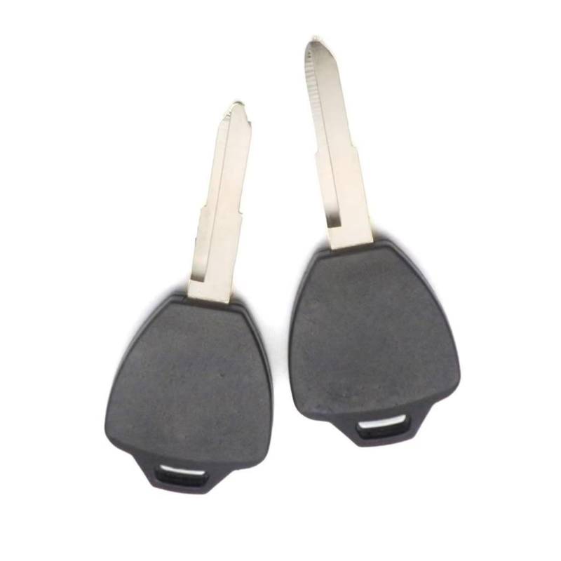 Zündschlüsselschalter Uncut Ersatz Fernbedienung Zündschlüssel Transponder Blank Key Für GY6 Roller Moped MOTORRÄDER 2Pcs Start Key Lock Schalter(Left Blade) von NOVEMS