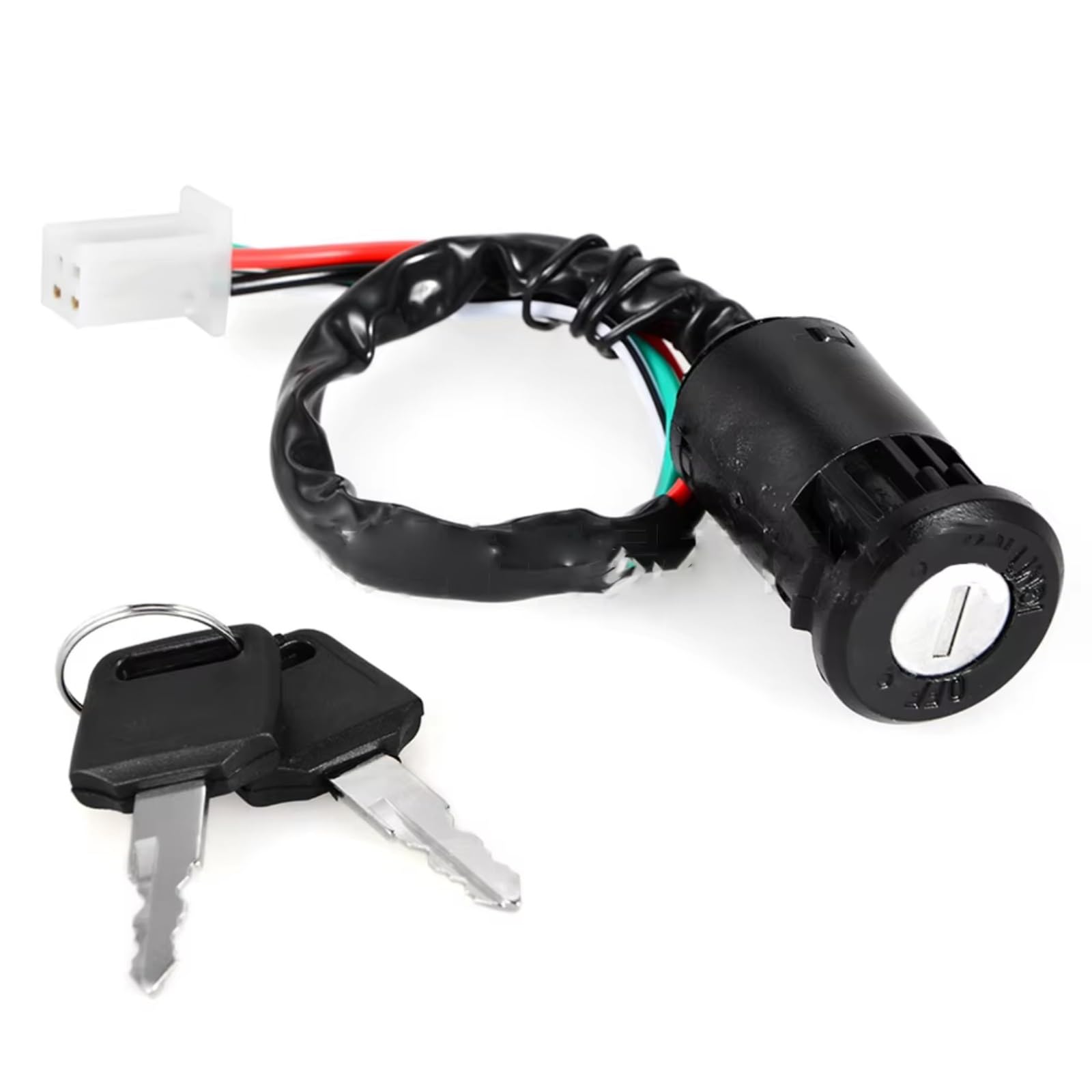 Zündschlüsselschalter Universal 4 Drähte Off-Road Motorrad Modifizierte Allgemeine Kleine High Race ATV Starten Zündschalter Elektrische Türschloss Schlüsselschalter Start Key Lock Schalter Zündschlüsselschalter Universal 4 Drähte Off-Road Motorrad Modifizierte Allgemeine Kleine High Race ATV Starten Zündschalter Elektrische Türschloss Schlüsselschalter Start Key Lock Schalter von NOVEMS