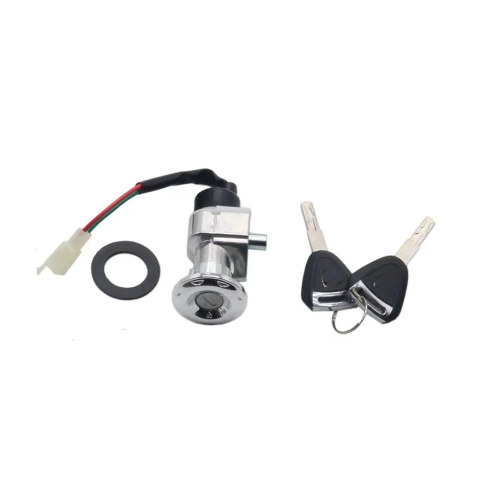 Zündschlüsselschalter Zündschlüsselschalter Universal Motorrad Motorradschalter Power Lock Für Elektro-Fahrrad-Roller-Motor Zwei Verdrahtungsteil Start Key Lock Schalter Zündschlüsselschalter Zündschlüsselschalter Universal Motorrad Motorradschalter Power Lock Für Elektro-Fahrrad-Roller-Motor Zwei Verdrahtungsteil Start Key Lock Schalter von NOVEMS