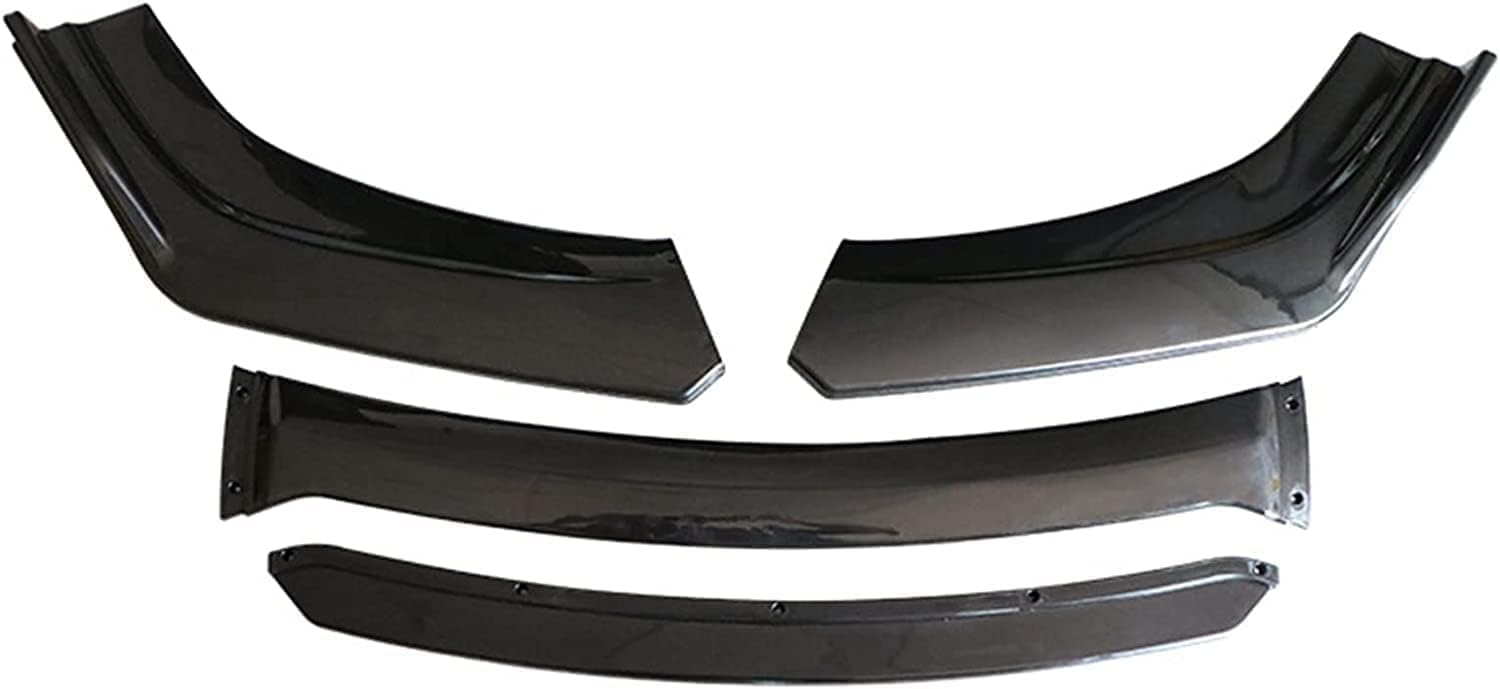 Auto Frontspoiler Stoßstange Lippe für Audi A1 A3 A4 A5 A6 A7 A8 B6 B7 B8 B9 C6 C7 C8 D3 D4 D5 D6,Dauerhaft AntiKollision Frontstoßstange Diffusor Seitensplitter Protector,A-Black Auto Frontspoiler Stoßstange Lippe für Audi A1 A3 A4 A5 A6 A7 A8 B6 B7 B8 B9 C6 C7 C8 D3 D4 D5 D6,Dauerhaft AntiKollision Frontstoßstange Diffusor Seitensplitter Protector,A-Black von NOVSKI
