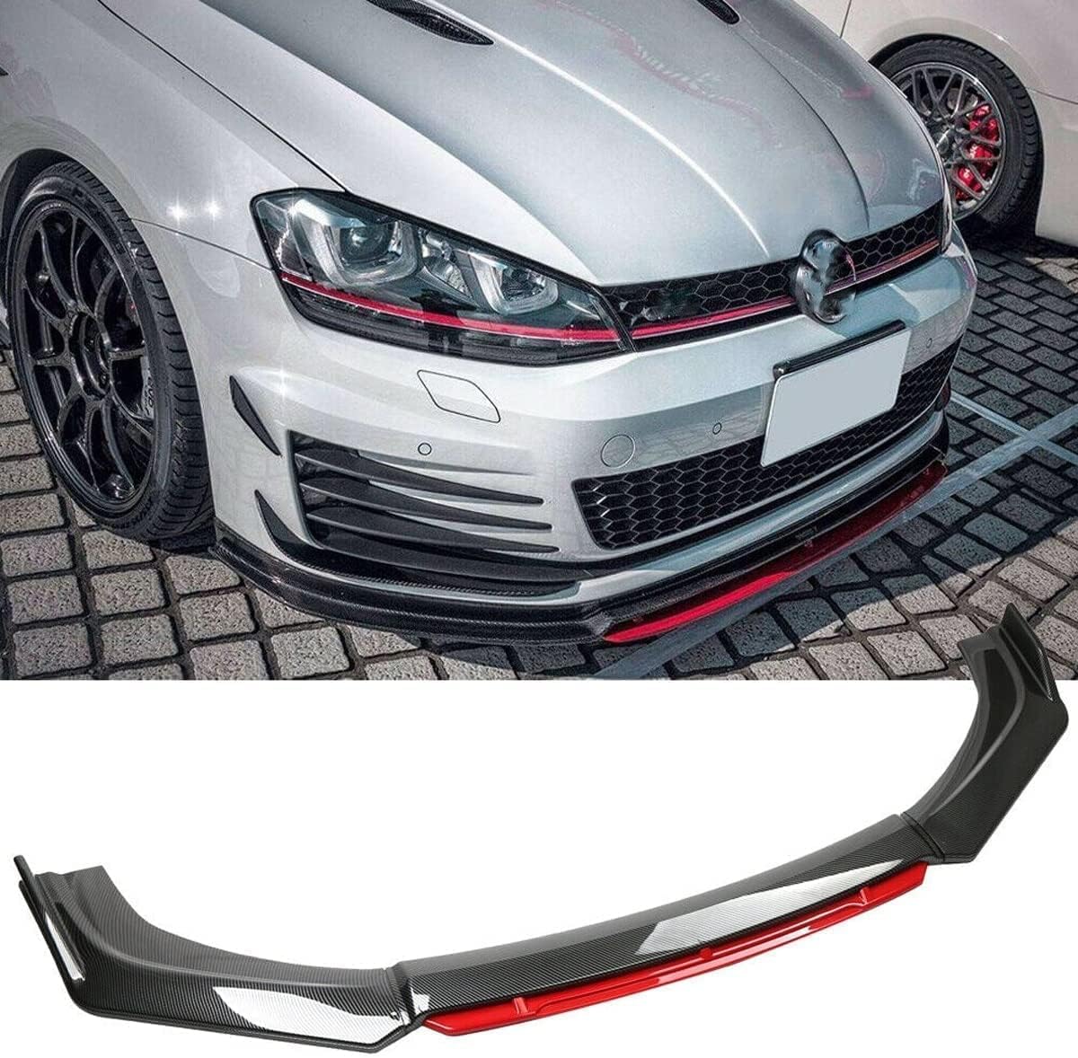 Auto Frontspoiler Stoßstange Lippe für Opel Vectra C Antara Insignia A Kombi Zafira B Astra,Dauerhaft AntiKollision Frontstoßstange Diffusor Seitensplitter Protector Auto Frontspoiler Stoßstange Lippe für Opel Vectra C Antara Insignia A Kombi Zafira B Astra,Dauerhaft AntiKollision Frontstoßstange Diffusor Seitensplitter Protector von NOVSKI
