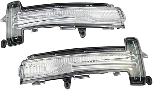 NOVSKI Für Volvo XC60 2013-2017 31371878 31371879 Seitenblinker Blinker Dynamische Umdrehungssignale Licht,LED-Blinkerlicht,Auto-Außenmodifikationszubehör von NOVSKI