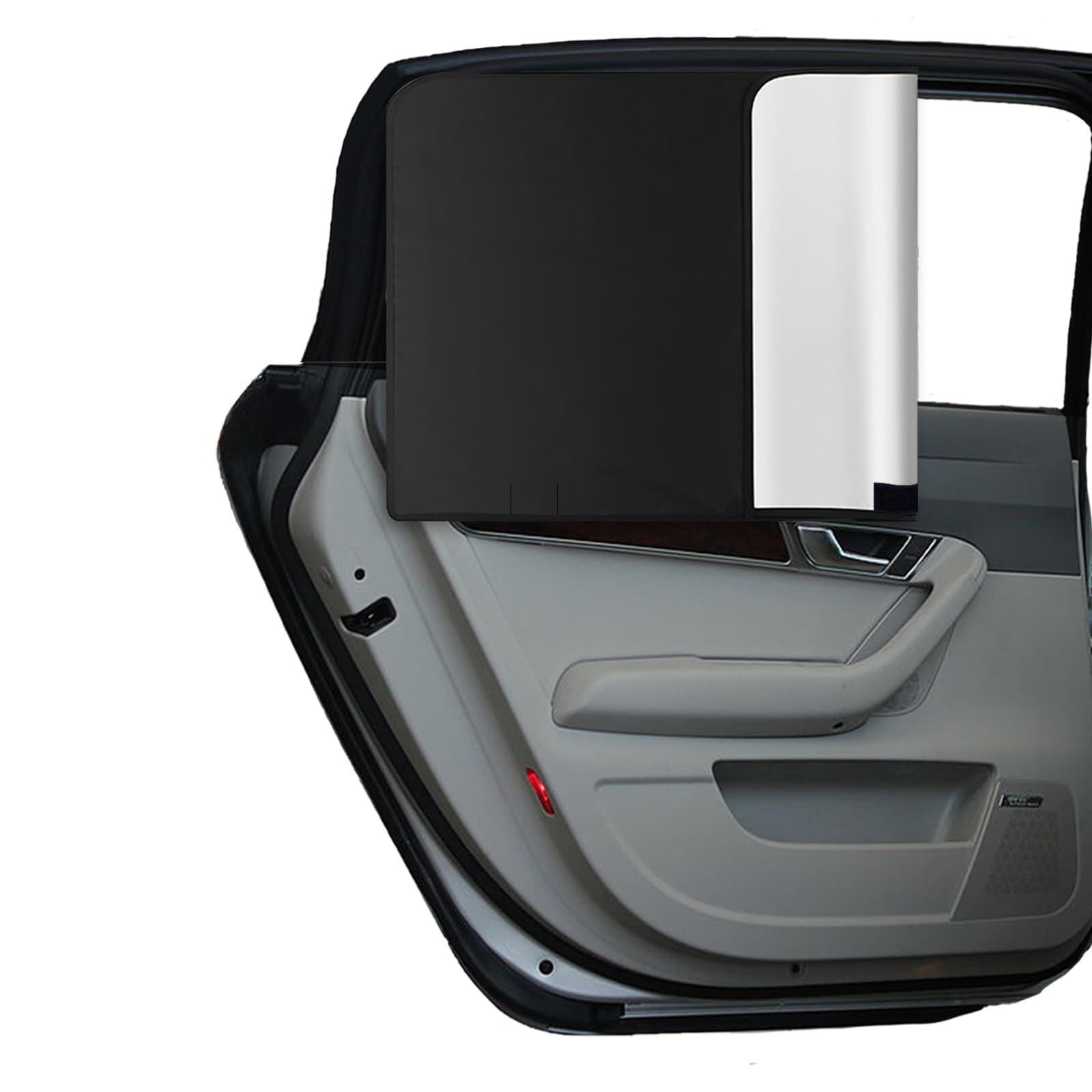 NOYVYDS 2 Stück Sonnenschutz Auto Baby Magnetisch für Seitenscheiben,Autofenster Vorhang mit UV Schutz und Verdunkelung,Reflektierende Hitzeschutz,Universal,Schwarz NOYVYDS 2 Stück Sonnenschutz Auto Baby Magnetisch für Seitenscheiben,Autofenster Vorhang mit UV Schutz und Verdunkelung,Reflektierende Hitzeschutz,Universal,Schwarz von NOYVYDS
