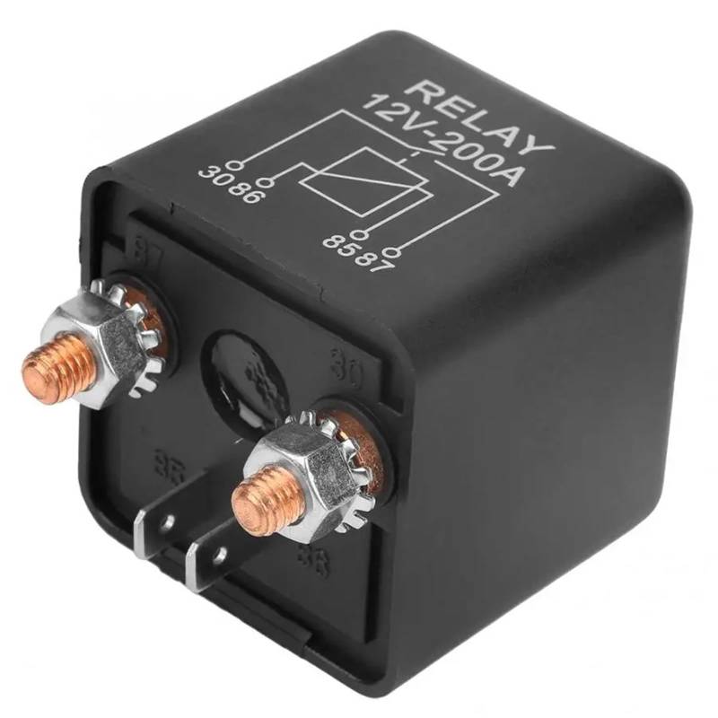 1 STÜCKE 100A/200A Normal Open Heavy Duty Auto-Starter-Relais WM686 EIN/AUS RL/180 DC 12 V Auto Relais(200A) von NOZLIHMH