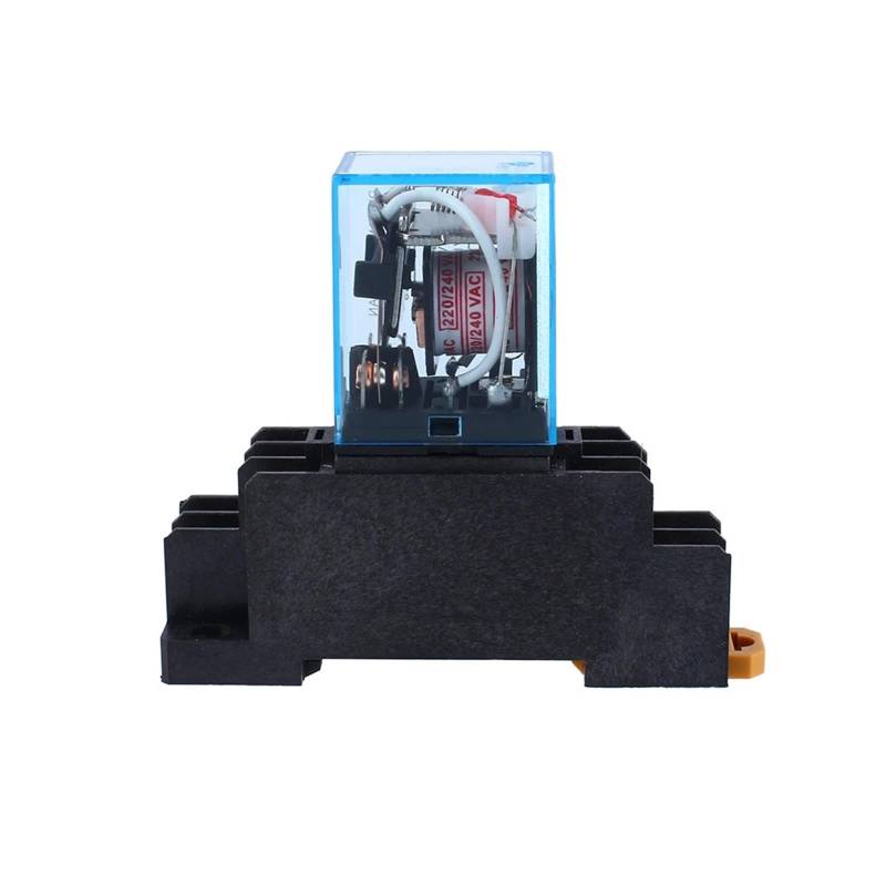 1 STÜCKE AC 220 V Leistung, Spule Relais 10A Y2NJ HH62P HHC68A-2Z Mit Sockel Basis von NOZLIHMH