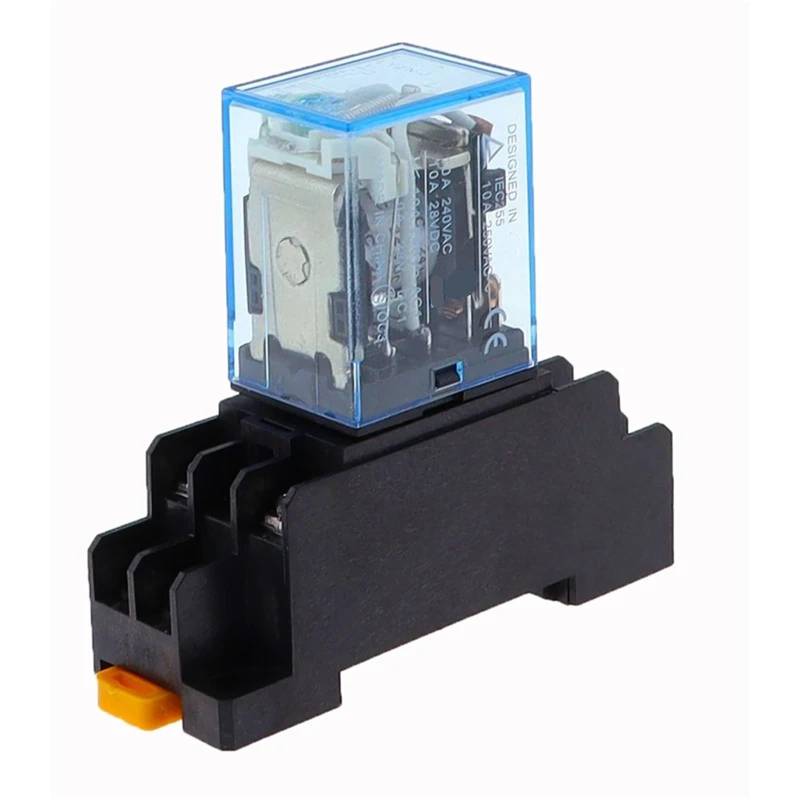 220/240V AC 10A 8PIN Spulenleistungsrelais DPDT LY2NJ HH62P HHC68A-2Z mit Sockelsockel(DC 110V) von NOZLIHMH