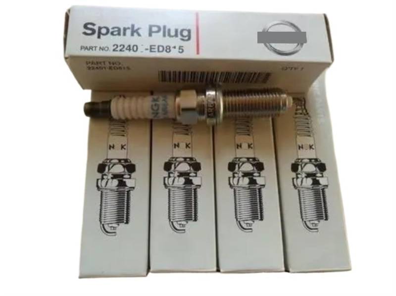 Reparatur und Wartung von brandneuen Automotoren, Austausch der Zündkerze OEM: 224011KT1B/DILZKAR6A11 (4 Stück) von NOZLIHMH