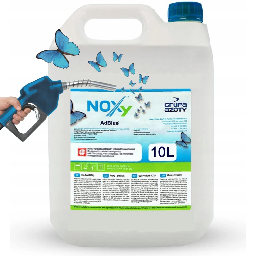 NOxy AdBlue 10 Liter Kanister für Diesel Harnstofflösung AdBlue® NOX-Reduktionsmittel 10L von NOxy