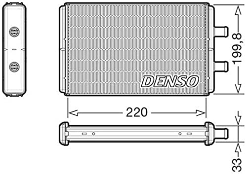 NPS DRR12016 - Wärmetauscher, Innenraumheizung von Denso