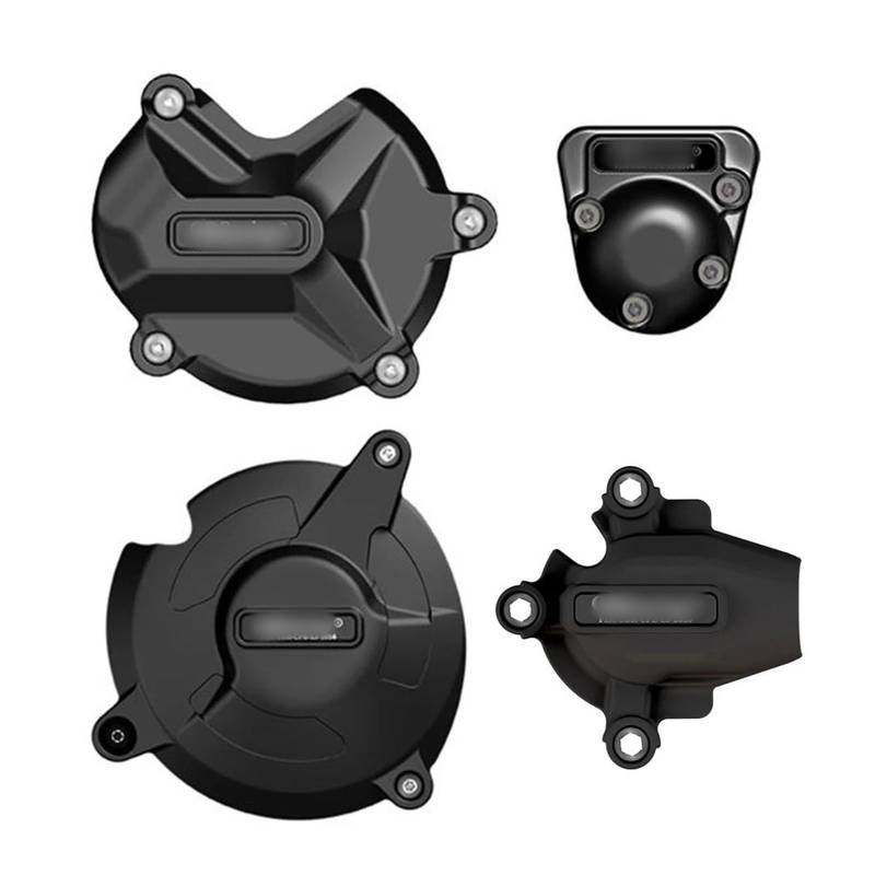 NPUQNLAH Schutzabdeckung für Motorstator Motorräder Motor Abdeckung Schutz Fall for BMW S1000RR S1000R 2009-2016 Motor Abdeckungen Protektoren HP4 Verkleidungsschutz von NPUQNLAH