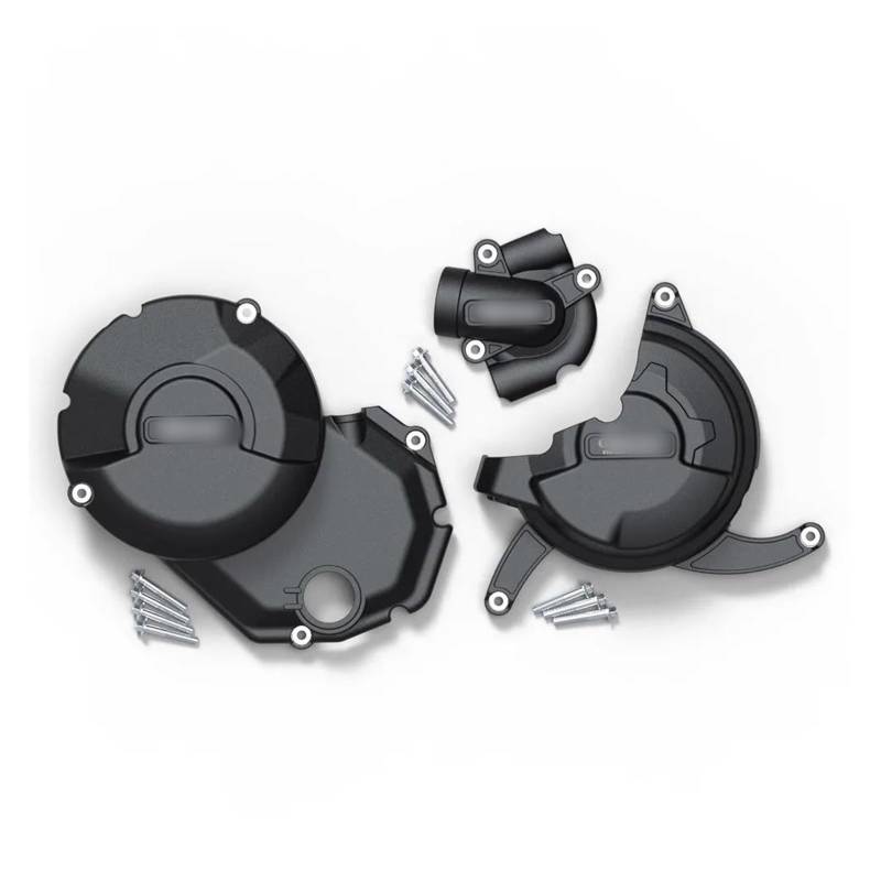 NPUQNLAH Schutzabdeckung für Motorstator for Ducati Motorrad Hypermotard 950 950 SP 950 RVE 2019-2023 MULTISTRADA 950 2019-2022 Motor Schutz Abdeckung Verkleidungsschutz(Black) von NPUQNLAH