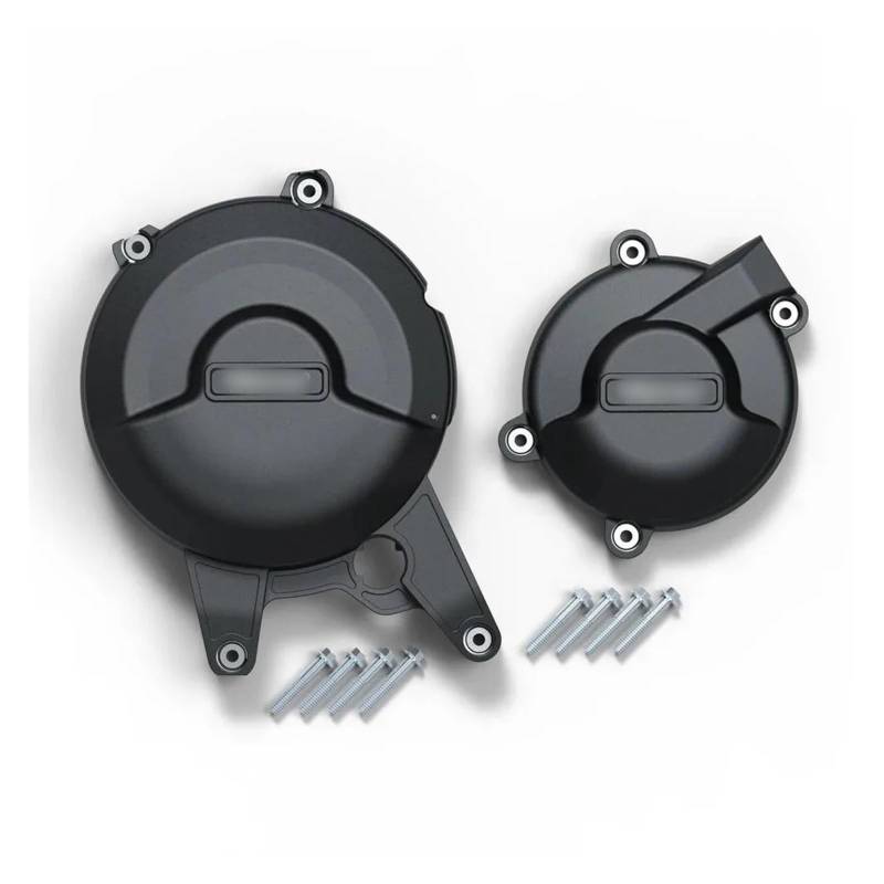 Schutzabdeckung für Motorstator For KTM 690 Duke 2011-2021 690 SMC 2019-2021 690/R Enduro 2008-2018 Motorrad Motor Abdeckung Kupplung Abdeckung Schutz Zubehör Verkleidungsschutz(Black) von NPUQNLAH
