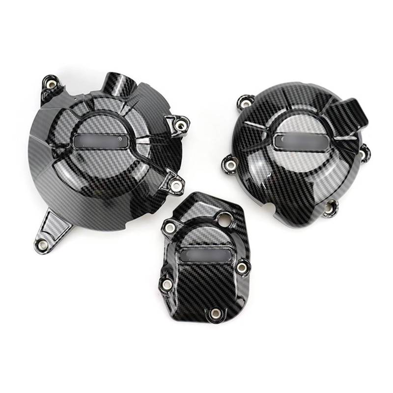 Schutzabdeckung für Motorstator Motocross-Motorabdeckungsschutz-Set For Kawasaki Z900 Motor 2017 2018 2019 2020 2021 2022 2023 2024 2025 Verkleidungsschutz(Carbon fiber) von NPUQNLAH