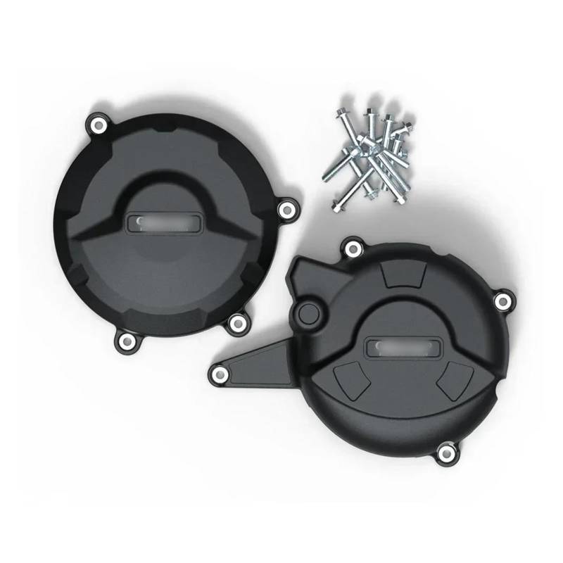 Schutzabdeckung für Motorstator Motocrosss Motor Abdeckung Schutz Fall For DUCATI Panigale V2 2020-2022 959 2016-2019 Verkleidungsschutz(Black) von NPUQNLAH