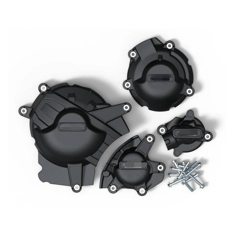 Schutzabdeckung für Motorstator Motorrad Motor Lichtmaschine Kupplung Schutz Abdeckung Zubehör For Suzuki GSX-R1000R GSXR 1000R GSXR1000 2017-2023 K17 Verkleidungsschutz(Black) von NPUQNLAH