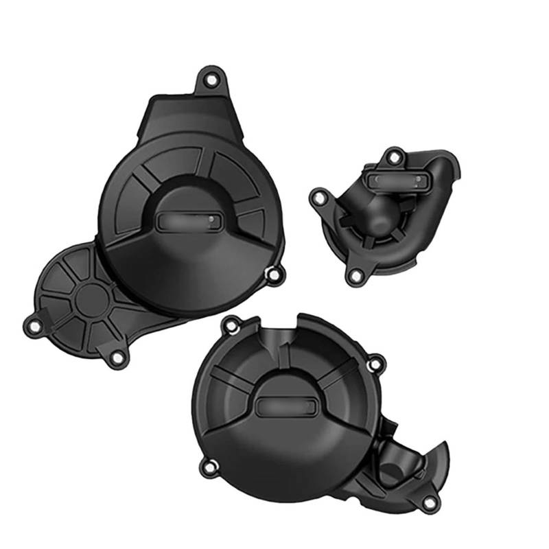Schutzabdeckung für Motorstator RS660 2022 Motorräder Motor Abdeckung Schutz Fall For Aprilia RS660 TUONO 660 2021-2022 Motor Cove Verkleidungsschutz(Black) von NPUQNLAH
