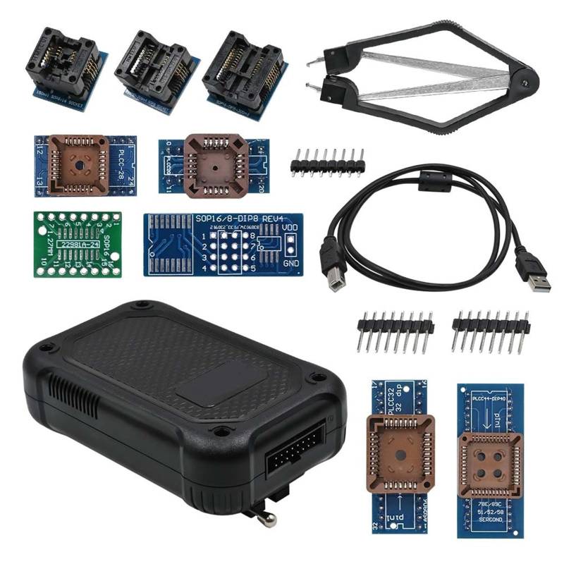 NPXUAMTJ Hocheffizienter IC-Programmierer und Testgerät, geeignet für TL866II und von NPXUAMTJ