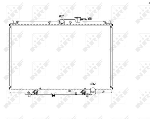 Kühler, Motorkühlung NRF 53515 Kühler, Motorkühlung NRF 53515 von NRF
