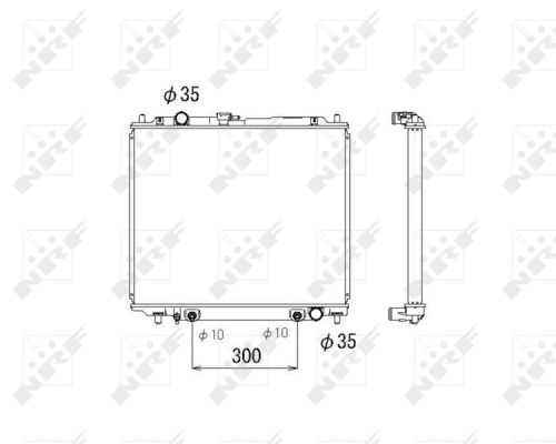 Kühler, Motorkühlung NRF 53810 Kühler, Motorkühlung NRF 53810 von NRF