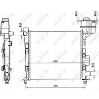 Kühler, Motorkühlung NRF 58252 Kühler, Motorkühlung NRF 58252 von Nrf