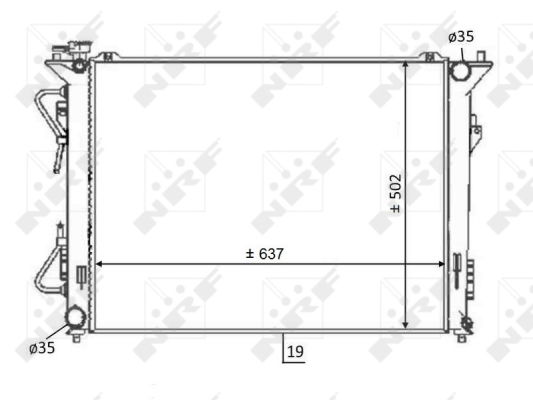 Kühler, Motorkühlung NRF 59064 Kühler, Motorkühlung NRF 59064 von NRF