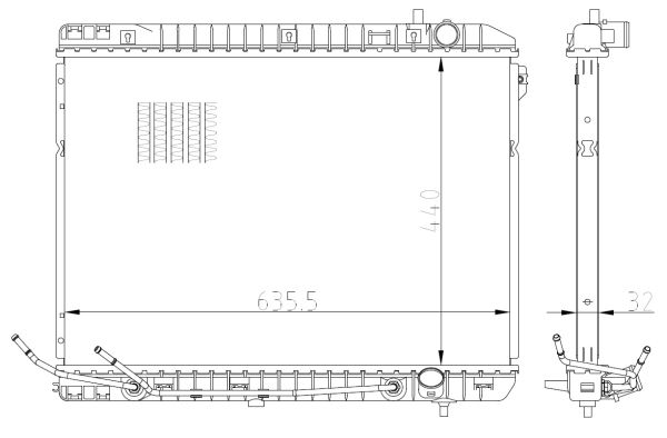 Kühler, Motorkühlung NRF 59297 Kühler, Motorkühlung NRF 59297 von NRF