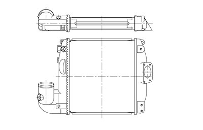 Nrf Ladeluftkühler [Hersteller-Nr. 309094] für Toyota von NRF