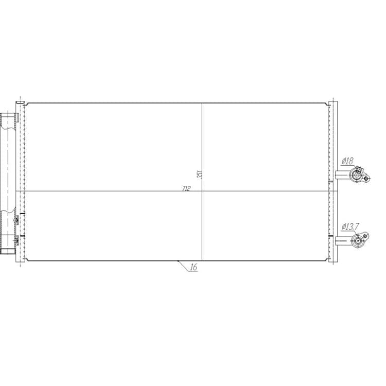 NRF Klimakondensator Volvo S60 S90 V60 V90 Xc60 NRF Klimakondensator Volvo S60 S90 V60 V90 Xc60 von NRF
