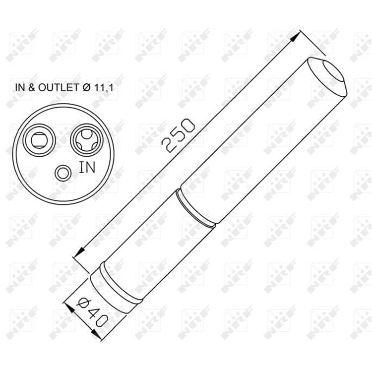 NRF Klimatrockner Citroen C1 Peugeot 107 Toyota Aygo NRF Klimatrockner Citroen C1 Peugeot 107 Toyota Aygo von NRF