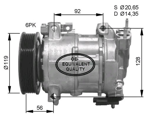 NRF Kompressor PEUGEOT,CITROËN,DS 32593 9659875480,9676862380,6453WF Klimakompressor,Klimaanlage Kompressor,Kompressor, Klimaanlage 6453WJ,768623 NRF Kompressor PEUGEOT,CITROËN,DS 32593 9659875480,9676862380,6453WF Klimakompressor,Klimaanlage Kompressor,Kompressor, Klimaanlage 6453WJ,768623 von NRF