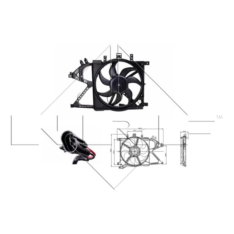 NRF K?hlerl?fter Opel Combo Corsa NRF K?hlerl?fter Opel Combo Corsa von NRF