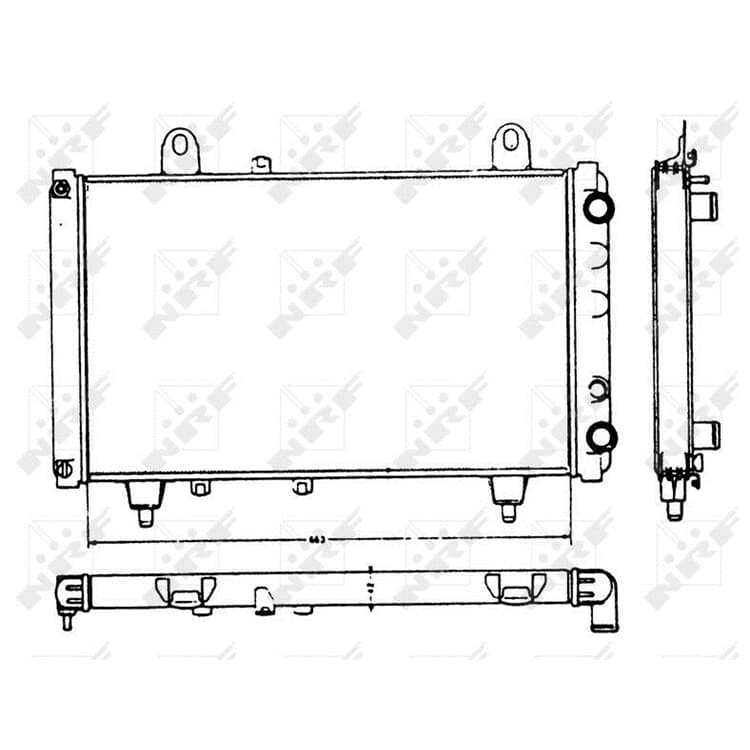 NRF Motork?hler Citroen C25 Fiat Ducato Talento Peugeot J5 NRF Motork?hler Citroen C25 Fiat Ducato Talento Peugeot J5 von NRF