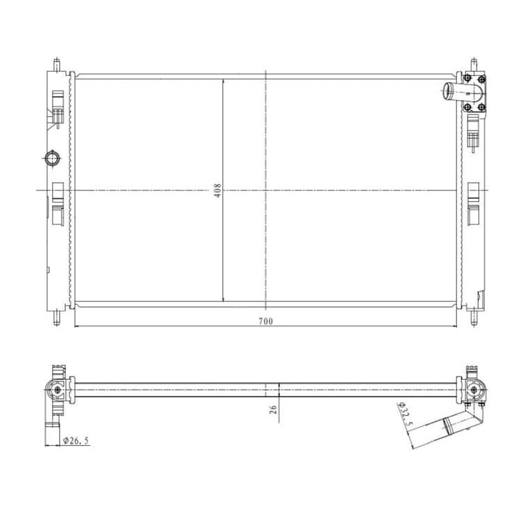 NRF Motork?hler Citroen C4 Mitsubishi Asx Peugeot 4008 NRF Motork?hler Citroen C4 Mitsubishi Asx Peugeot 4008 von NRF