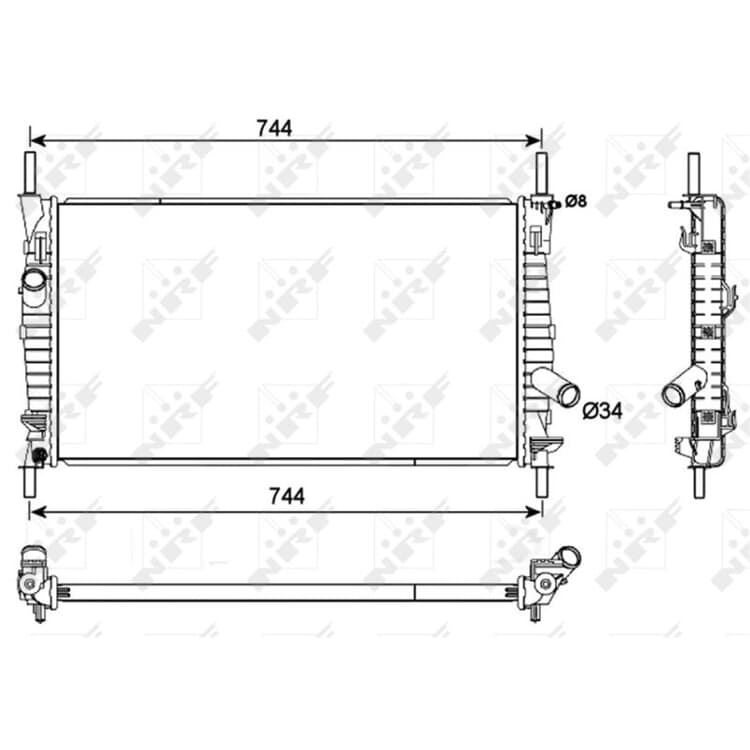 NRF Motork?hler Ford Transit NRF Motork?hler Ford Transit von NRF