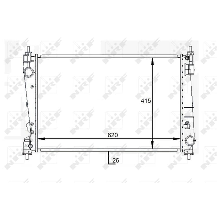 NRF Motork?hler Opel Corsa D 1,4 NRF Motork?hler Opel Corsa D 1,4 von NRF