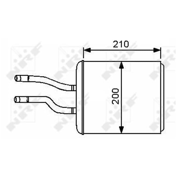 NRF W?rmetauscher Alfa Romeo 147 156 Gt von NRF