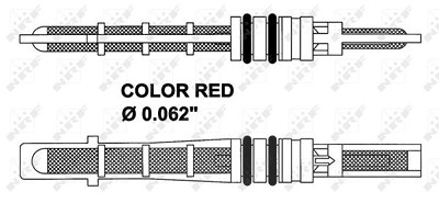 Nrf Expansionsventil, Klimaanlage [Hersteller-Nr. 38208] für Ford von NRF