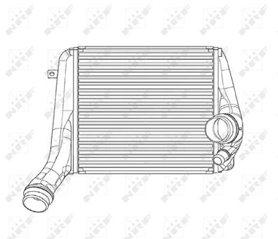 Nrf Ladeluftkühler [Hersteller-Nr. 30185] für Porsche von NRF