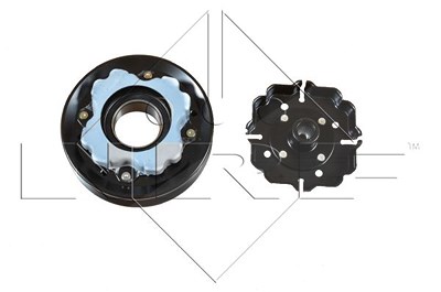 Nrf Spule, Magnetkupplung-Kompressor [Hersteller-Nr. 380009] für Audi von NRF
