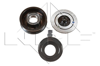 Nrf Spule, Magnetkupplung-Kompressor [Hersteller-Nr. 380045] für Ford von NRF