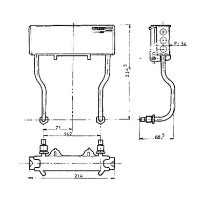 Nrf Ölkühler, Motoröl [Hersteller-Nr. 31068] für Citroën von NRF