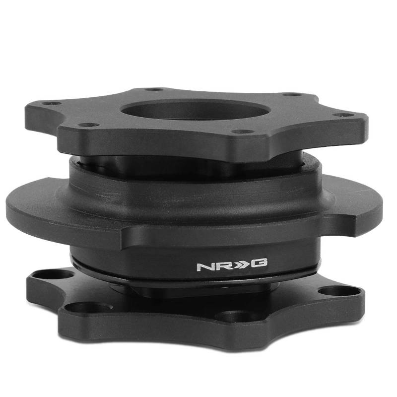 DNA MOTORING NRG-SRK-R200MB-MB SRK-R200MB-MB SFI 42.1/6-Schraube Lenkrad-Schnellspannadapter, matte black von NRG Innovations