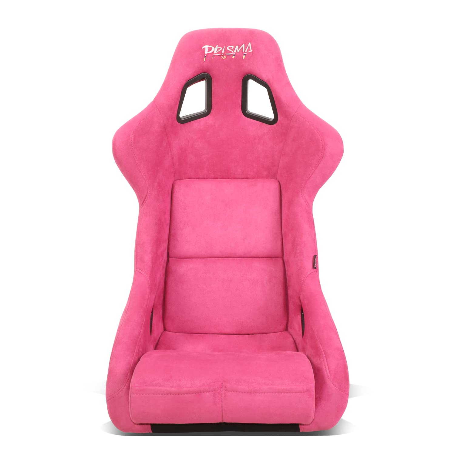 NRG Innovations FRP-302FH-PRISMA Prisma-Schalensitz mit Fester Rückseite und Tretlager, Fuchsia/Mix, glitzernde Rückseite von NRG Innovations