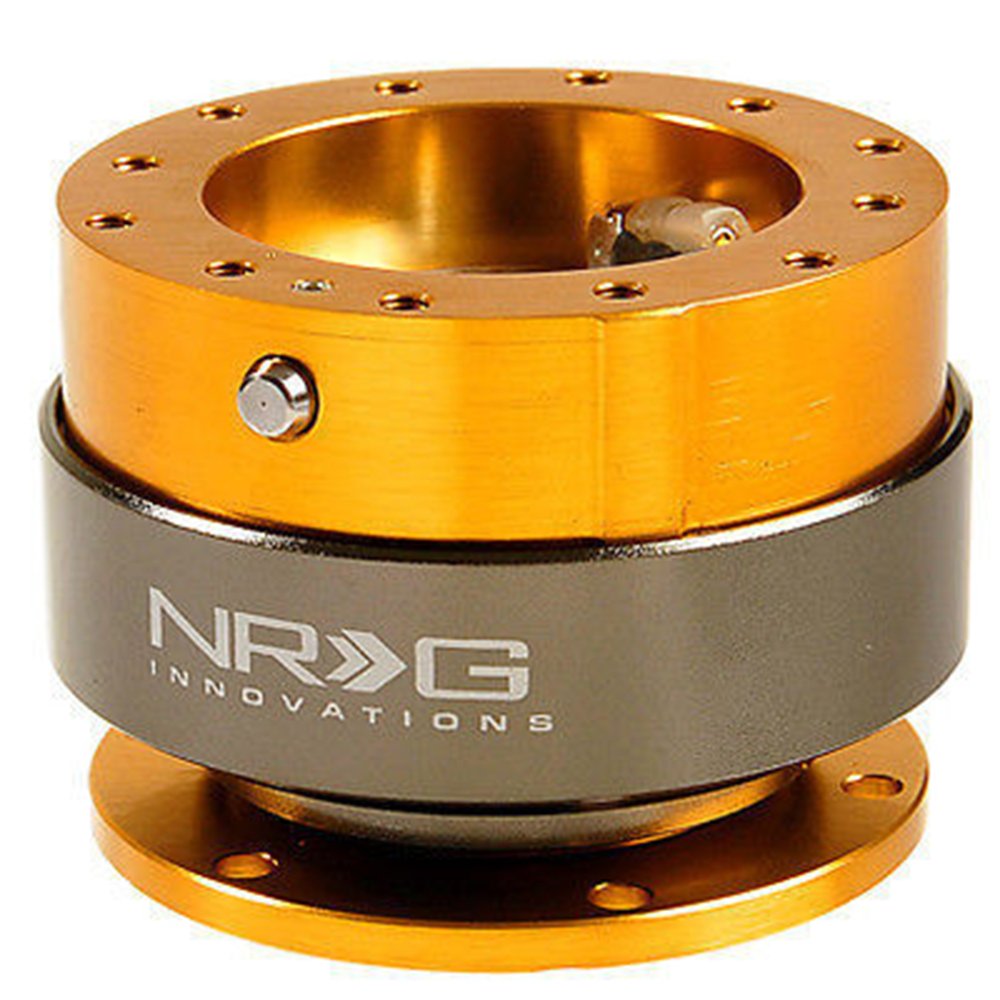 NRG Innovations SRK-200RG Quick Release (rotgoldener Korpus/Titan-Chrom-Ring) von NRG Innovations