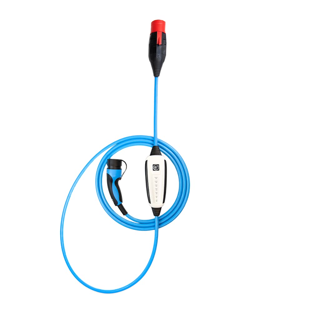 NRGkick 32A 5m Standard inklusive 32A 5Pol Steckeraufsatz, bis zu 22kW Ladeleistung, ohne Installation, flexible Wallbox, blau und grau NRGkick 32A 5m Standard inklusive 32A 5Pol Steckeraufsatz, bis zu 22kW Ladeleistung, ohne Installation, flexible Wallbox, blau und grau von NRGkick