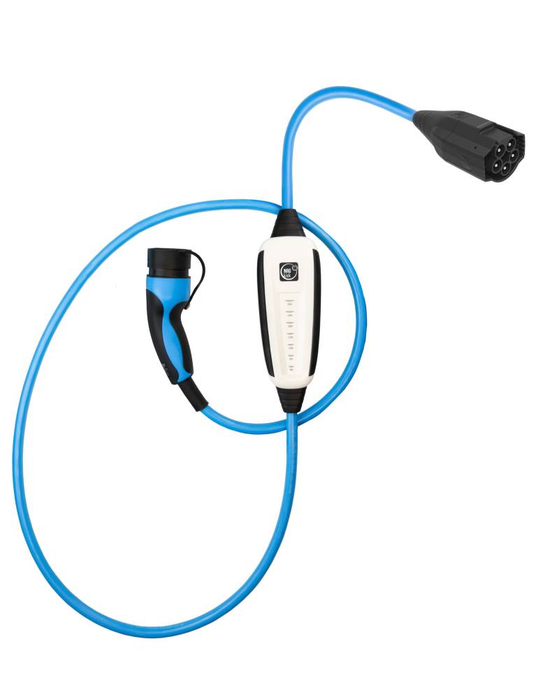 NRGkick Pure 32A, Flexible Wallbox mit SIM Funktion, 5m Kabellänge, GSM/GPS/SIM von NRGkick