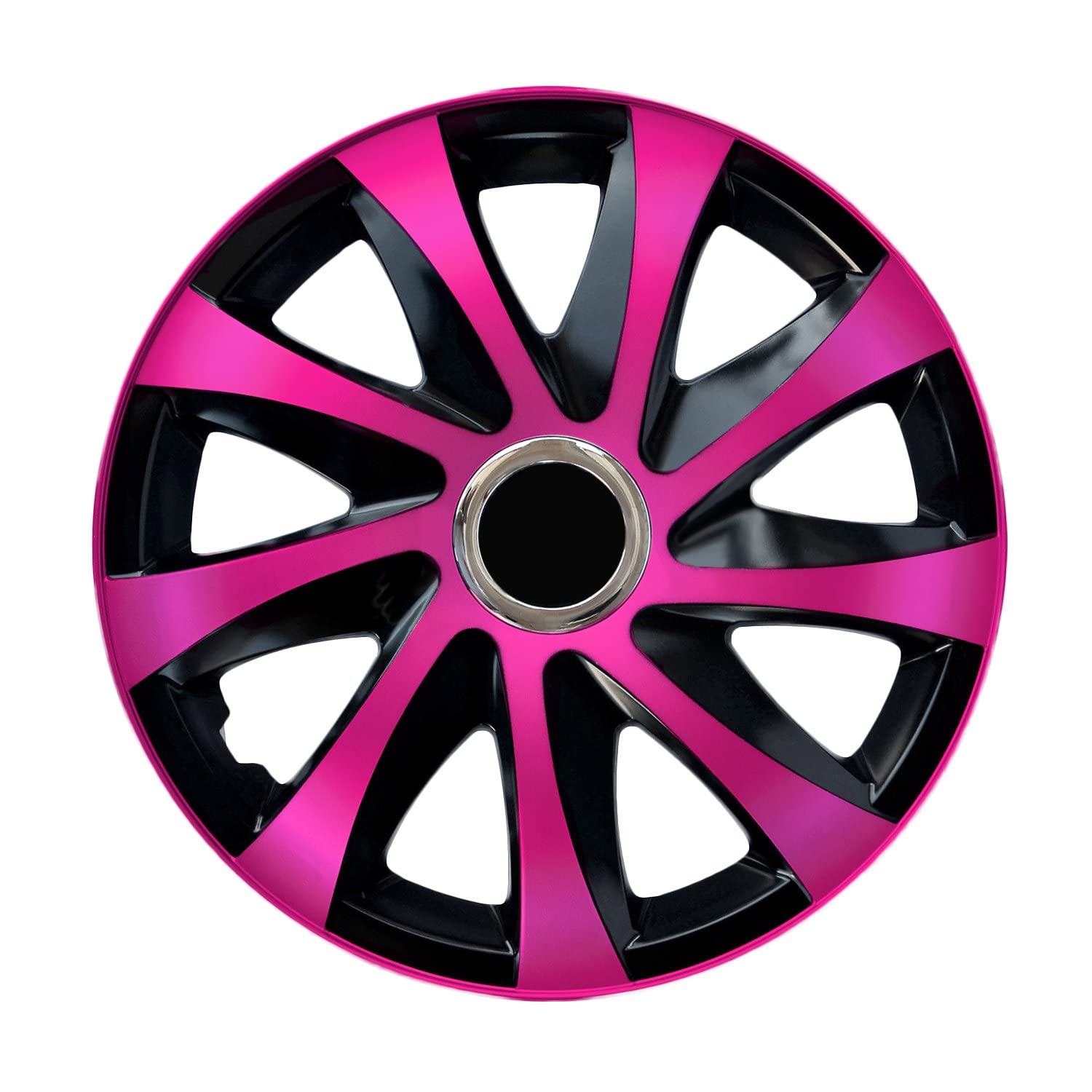 Radzierblende Drift EXTRA schwarz/pink 14 Zoll 4er Set von NRM