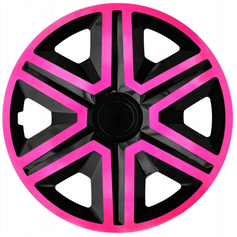 Radzierblende Action schwarz/pink 16 Zoll 4er Set von NRM