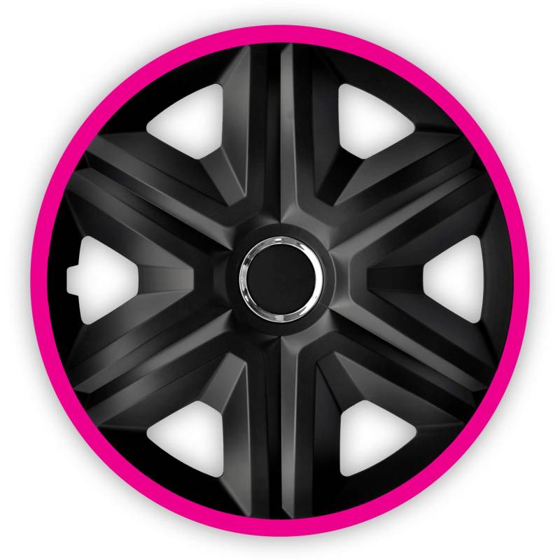 Radzierblende Fast LUX pink 14 Zoll 4er Set von NRM