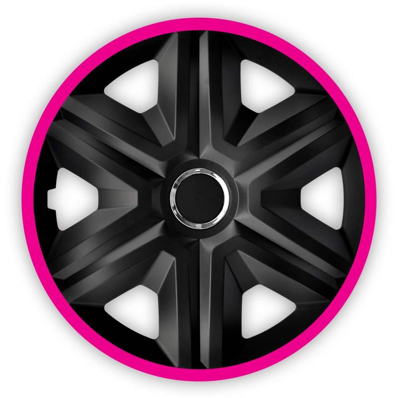 Radzierblende Fast LUX pink 15 Zoll 4er Set von NRM